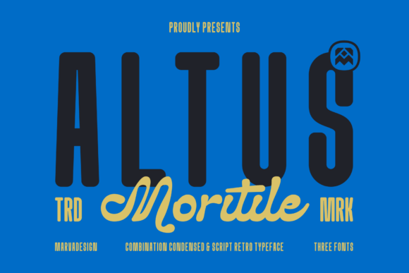 Altus Moritile Font for Bold Design