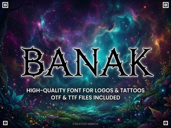 Banak Font: Bold and Beautiful for Your Brand