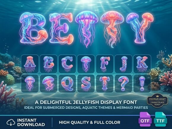 Betty: A Decorative Font That Commands Attention