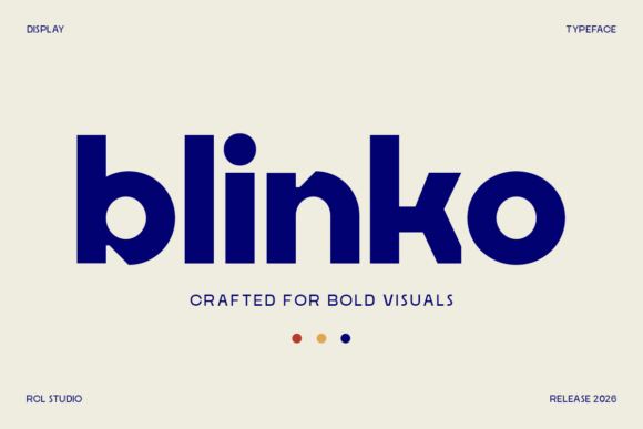 Blinko Font for Business Branding