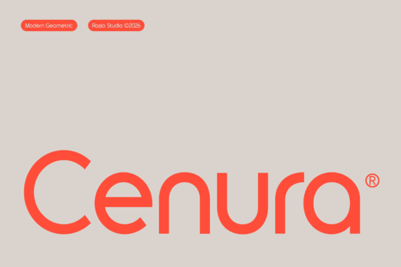 Cenura Font: Sleek and Sophisticated