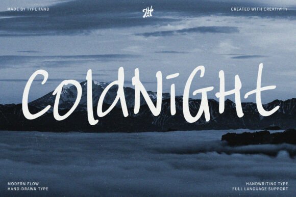 Coldnight: A Modern Handwritten Font