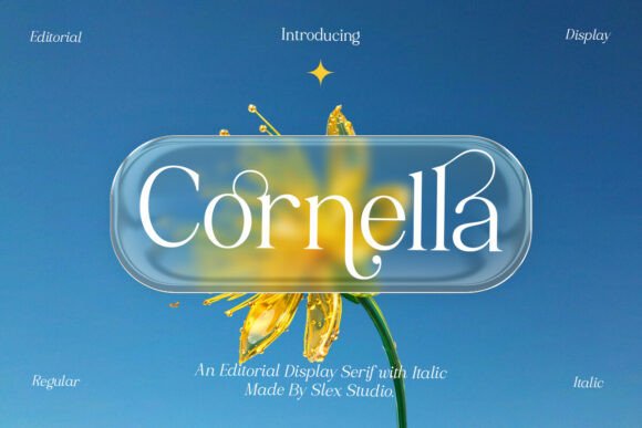 Cornella: A Premium Serif Font for Editorial Design