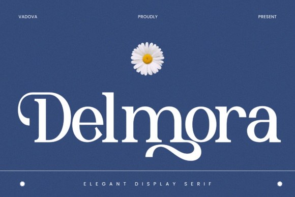 Delmora Font for Elegant Craft Projects