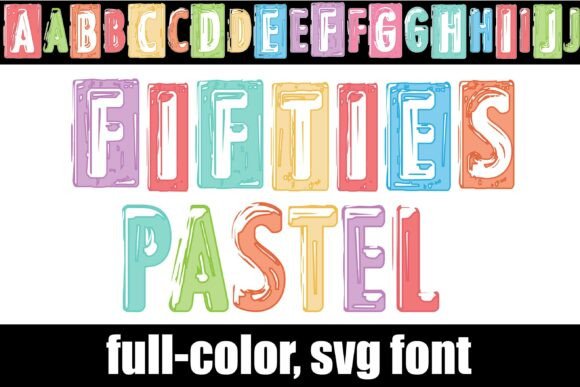 Fifties Pastel Font