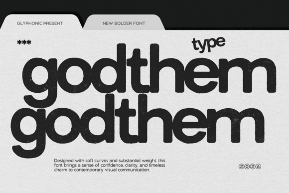 Godthem: A Bold Font for Branded Impact