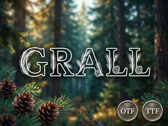 Grall Font: Bold Decorative Style