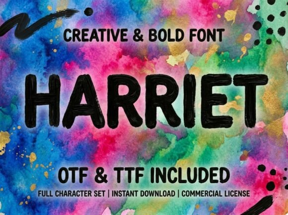 Harriet Font for Bold Campaigns