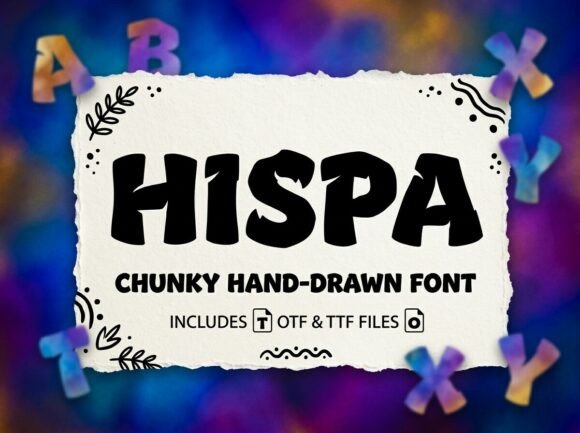 Hispa: A Decorative Font for Creative Projects