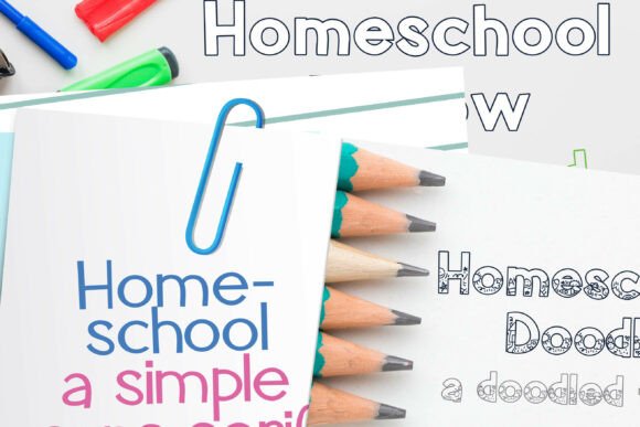Homeschool Font for Web Design