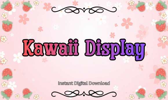 Kawaii Display Font Review: A Sweet Addition to Your Design Toolkit