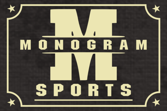 Monogram Sports Font for Bold Branding