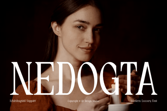 Nedogta: A Luxurious Serif Font