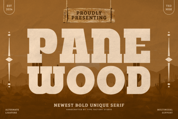 Panewood Font for Bold Branding