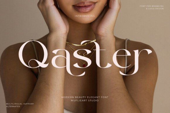 Qaster Font for Creative Design