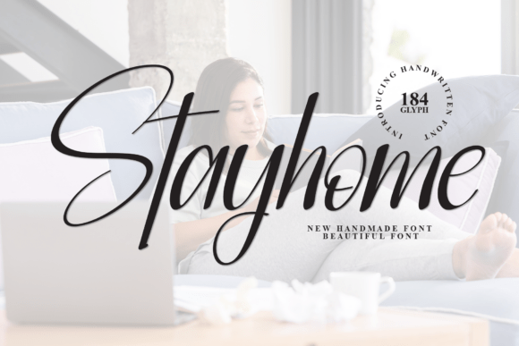 Stayhome Font for Web Design