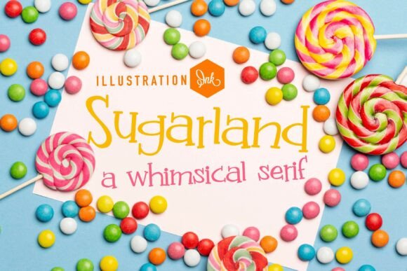 Sugarland Family Font for Web Design