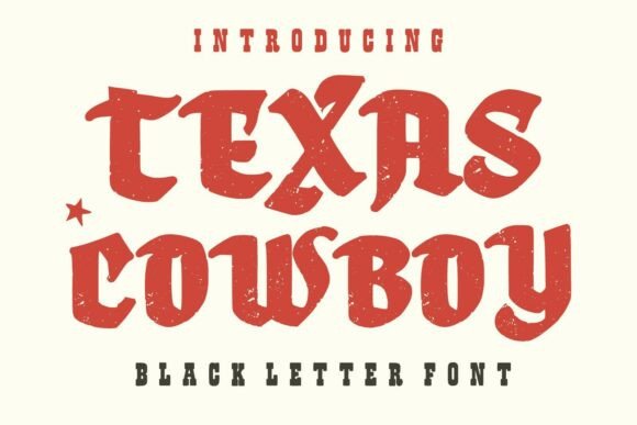 Texas Cowboy Font for Bold Branding
